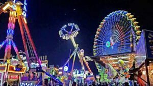 Feria de atracciones de Navidad 2022 en Valencia