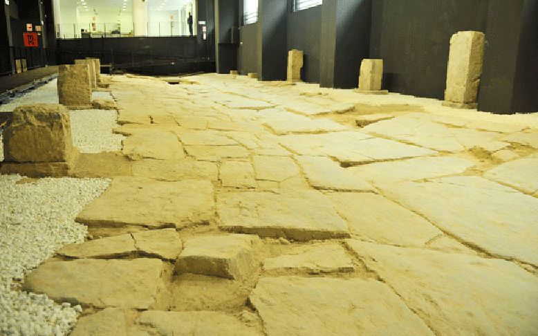la calzada romana mas larga de la Comunidad Valenciana Sagunto