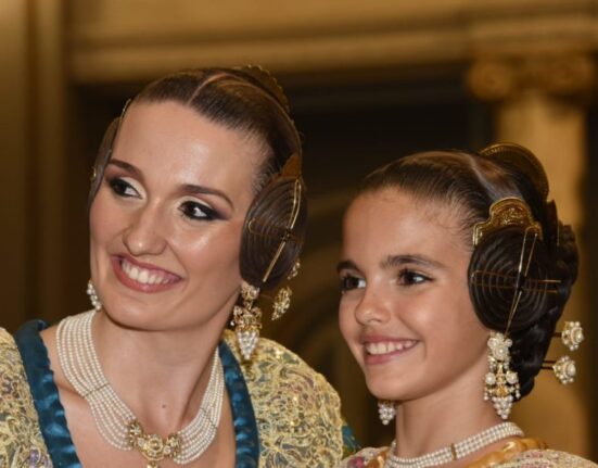 exaltación falleras mayores Valencia 2023