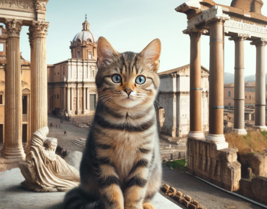 el gato romano