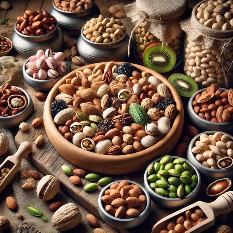 frutos secos con mas proteinas
