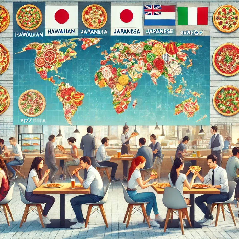 El origen de la pizza. Evolución