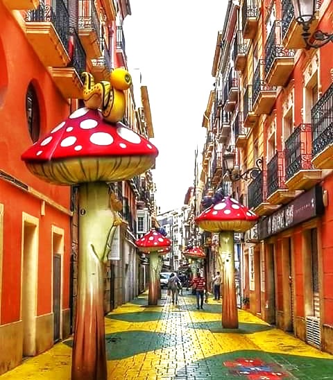 Calle de las setas