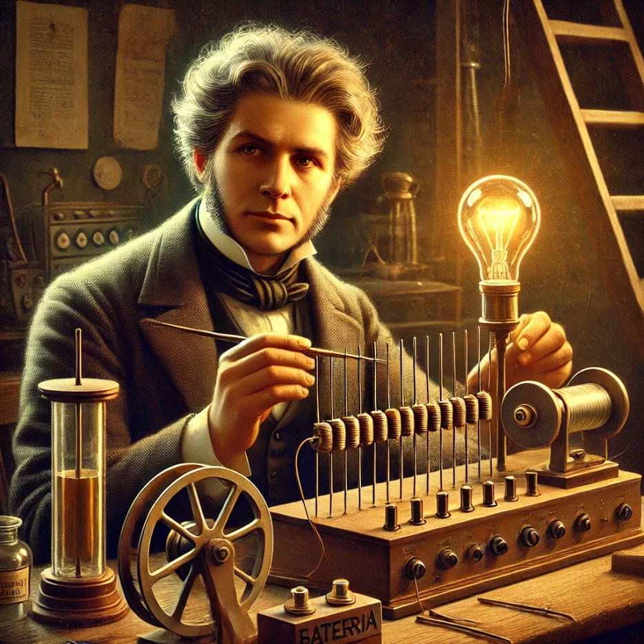La historia de la electricidad. Michael Faraday. Electromagnetismo