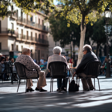 Personas tercera edad en Valencia