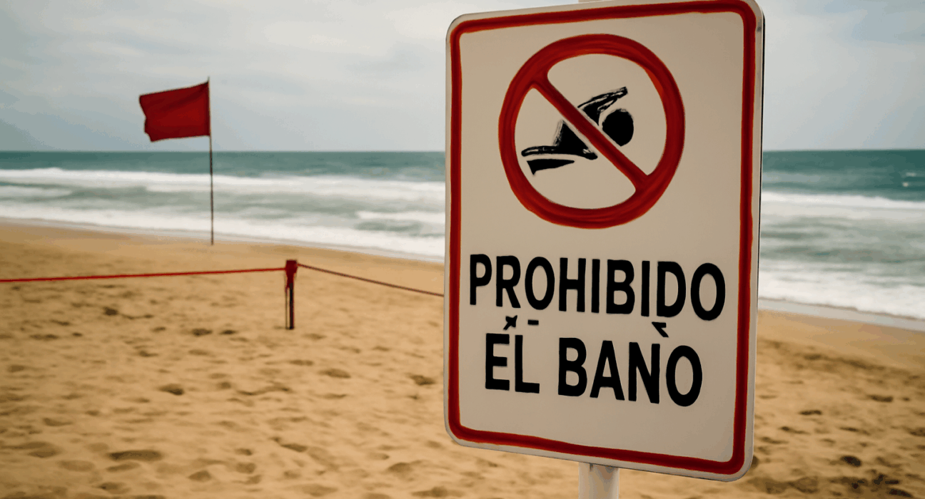 Cierre baño playas de Valencia