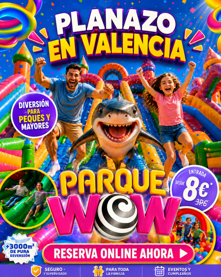Parque wow hinchables bonaire Valencia