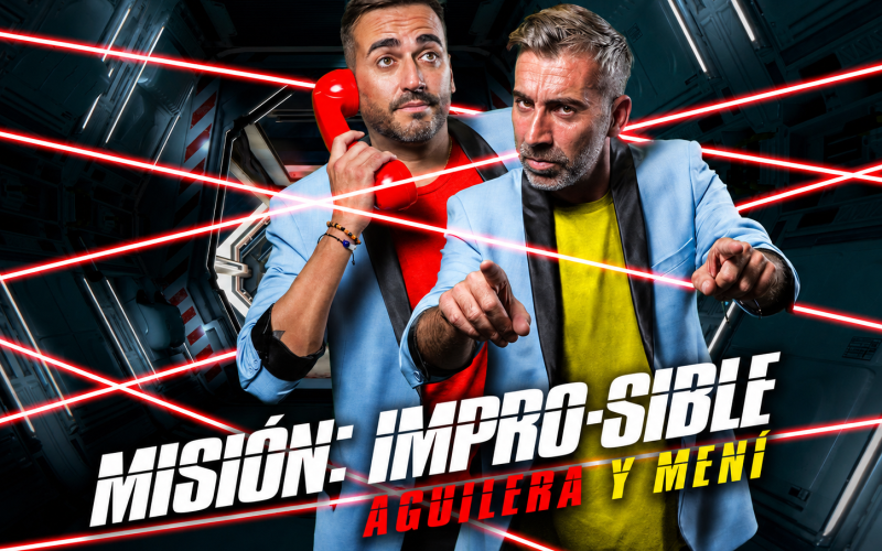 Aguilera y Mení en Misión: Impro-sible en el Teatro Olympia de Valencia
