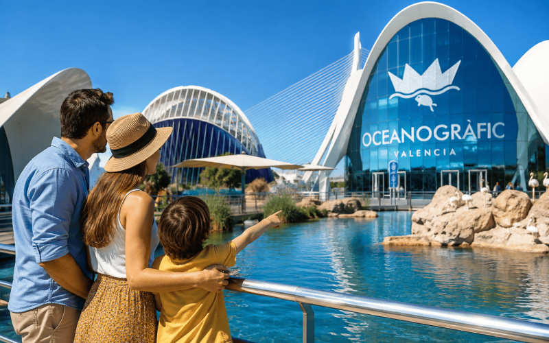 Oceanografic Valencia. Entradas
